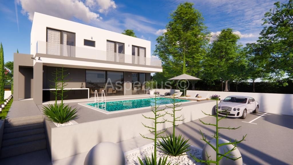 Građevinsko zemljište, pogled more, okolica Pule | Krnica