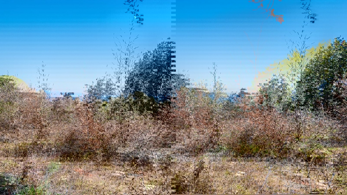 Zazidljivo zemljišče, 729 m², pogled na morje, okolica Pule | Krnica