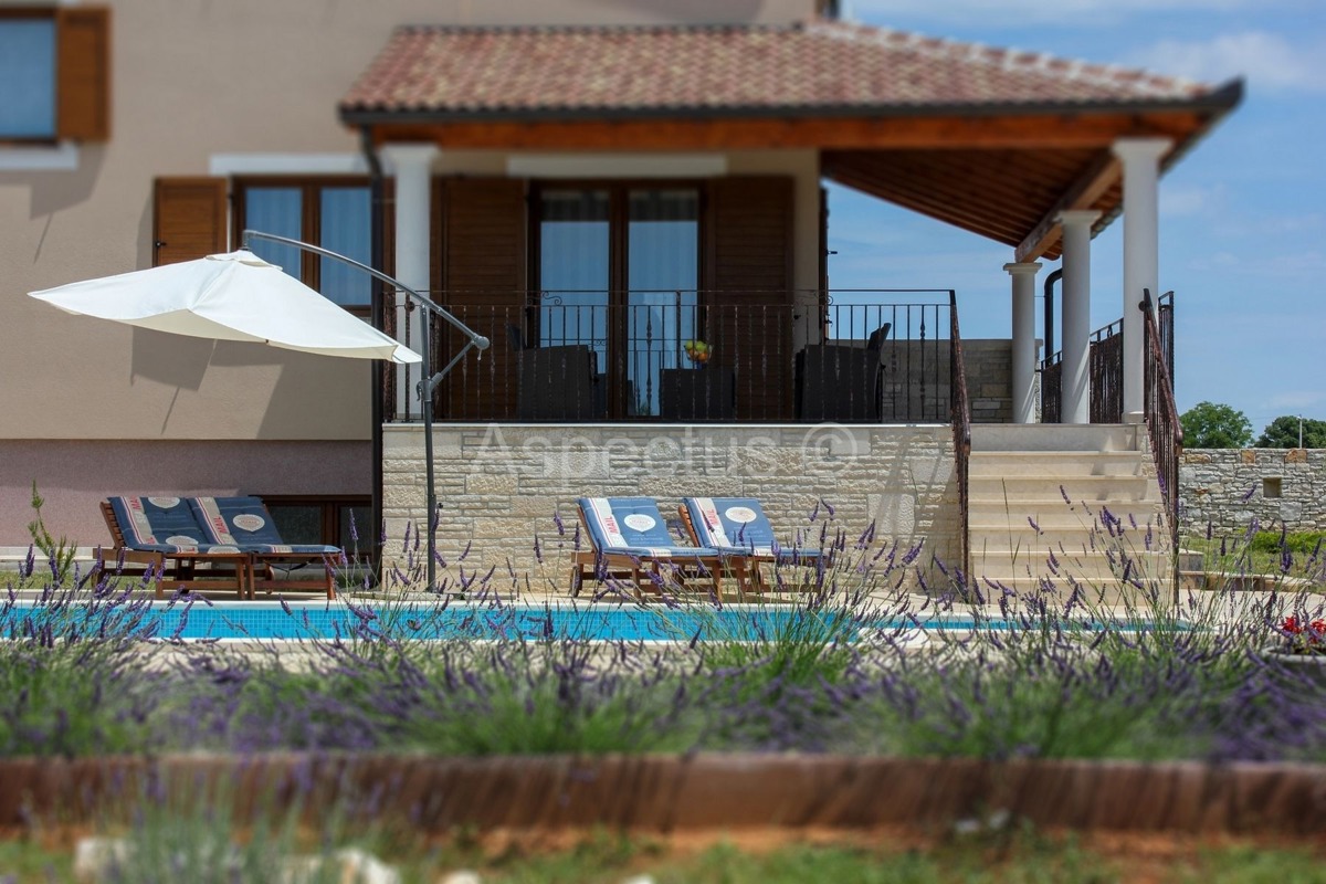 Luksuzna vila sa bazenom na mirnoj lokaciji, Svetvinčenat, Istra