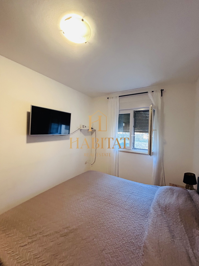 Istra, Ližnjan, apartma 44m2, 2 spalnici, pogled na morje