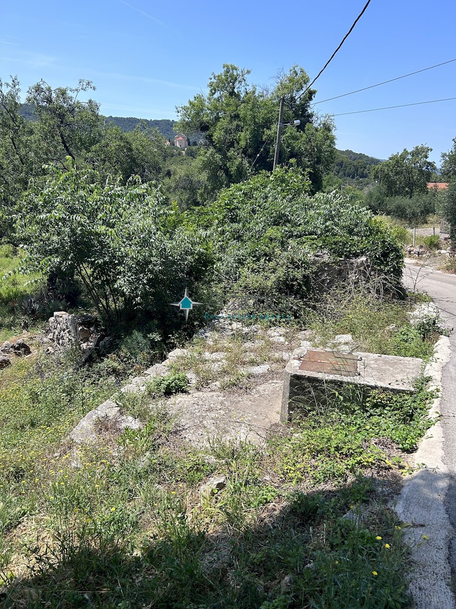 Dalmacija, Hvar, Dol Sv.Ana, hiša 46m2 z zazidljivo parcelo 650m2