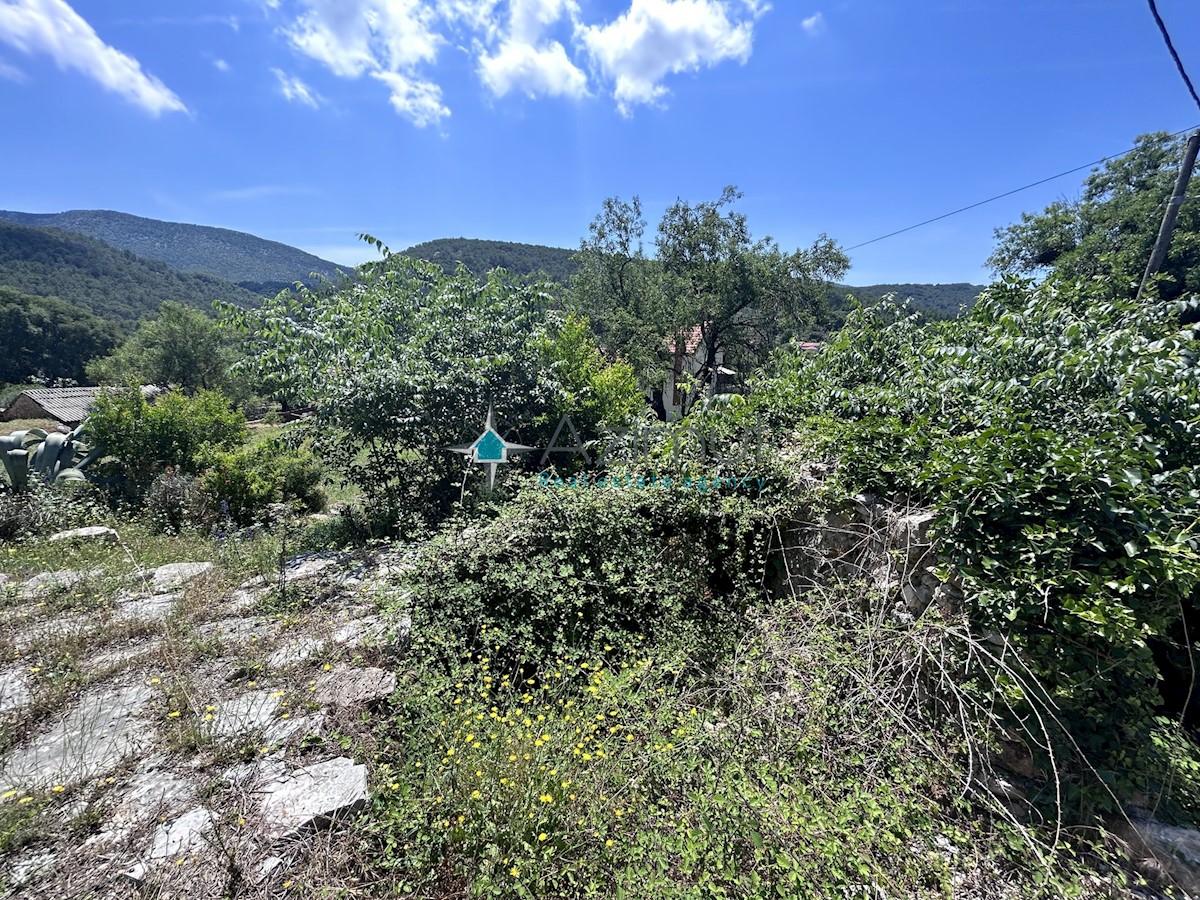 Dalmacija, Hvar, Dol Sv.Ana, hiša 46m2 z zazidljivo parcelo 650m2