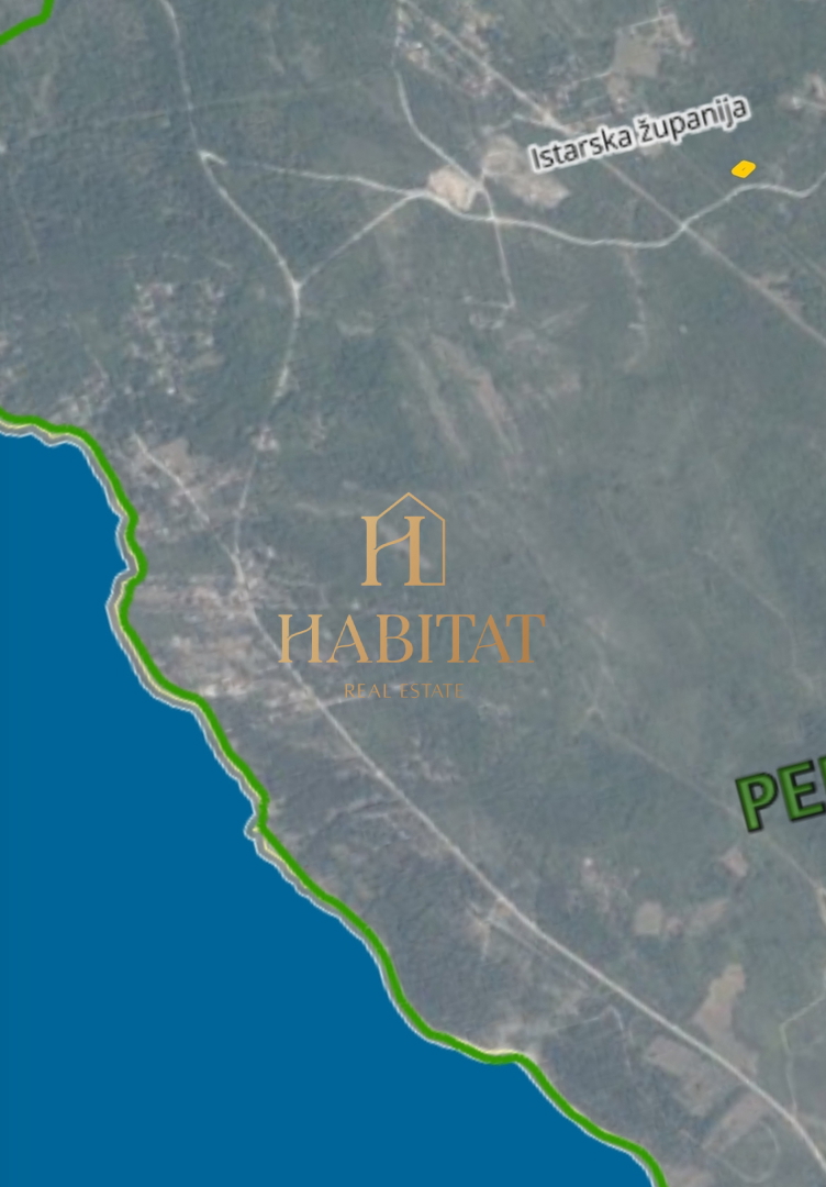 Istra, Barbariga, kmetijsko zemljišče 454m2, 1,5km od morja