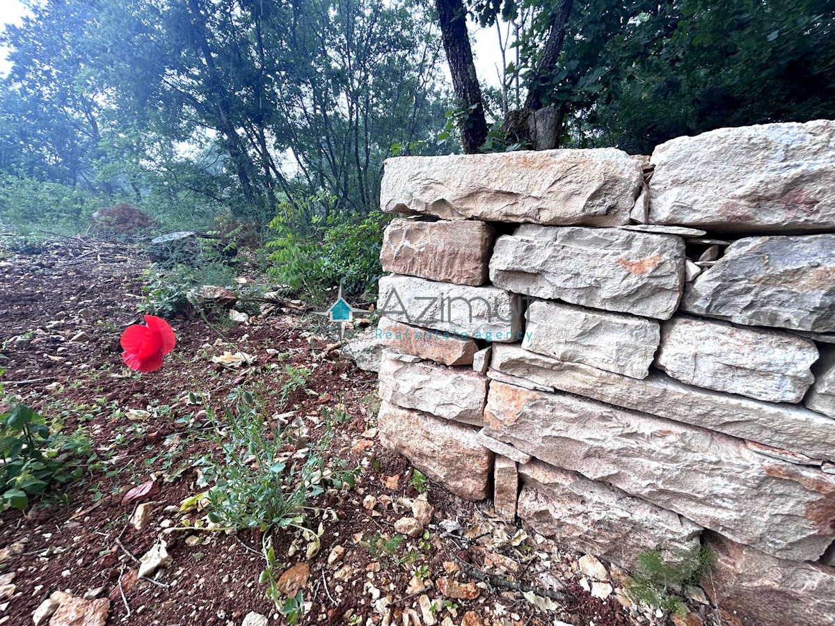 Istra, Vodnjan, kmetijsko zemljišče 1897m2, ograjeno s suhozidom