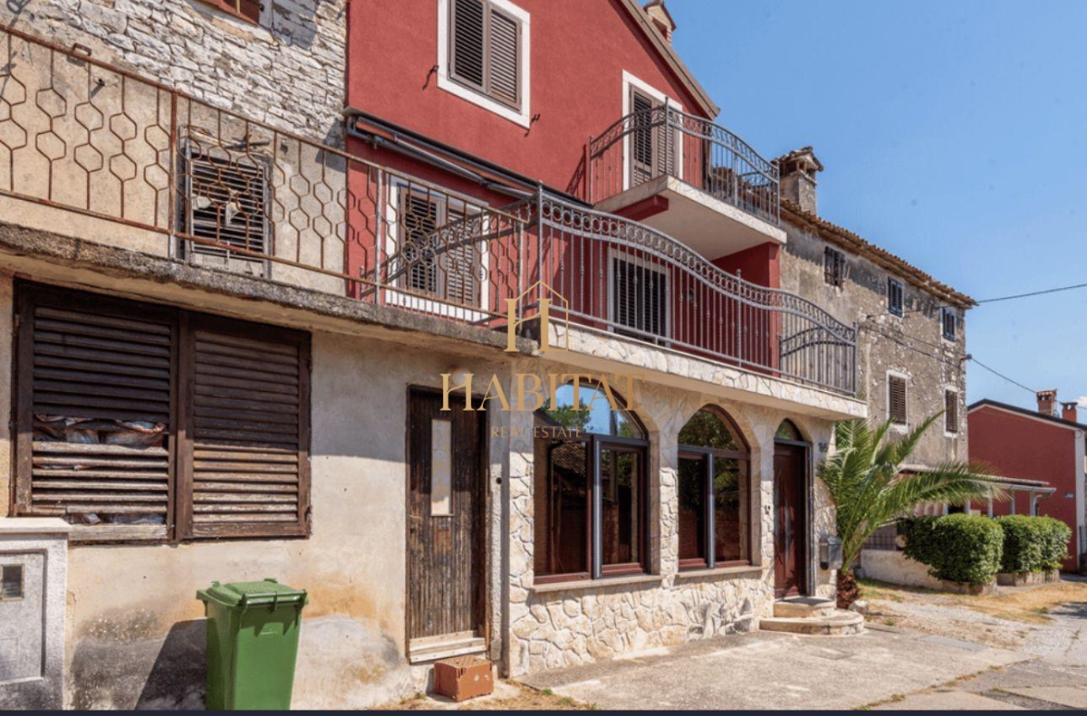 Istra, Buje, Kaštel, popolnoma obnovljena hiša 110m2