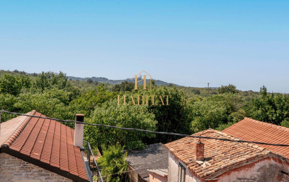 Istra, Buje, Kaštel, popolnoma obnovljena hiša 110m2