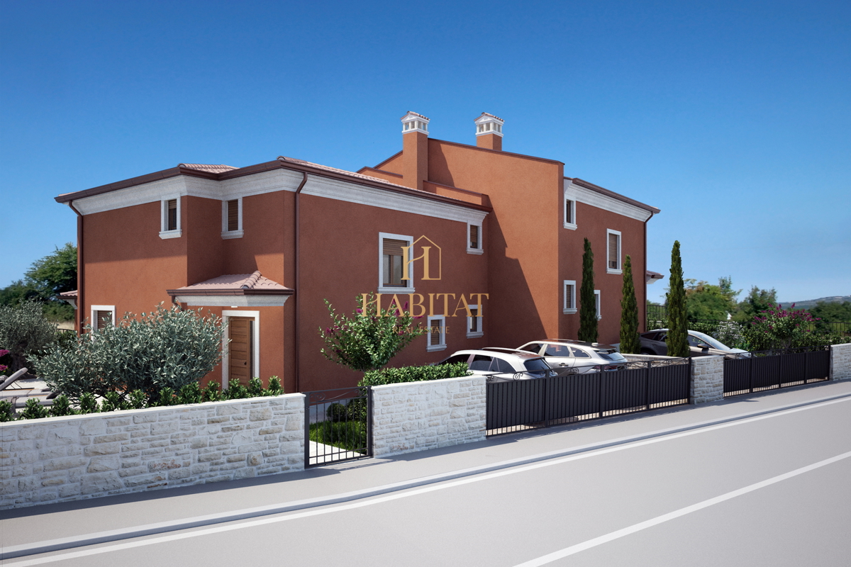 Istra, Momjan, Kremenje, DUPLEKSAN NOVOGRADNJA 200m2