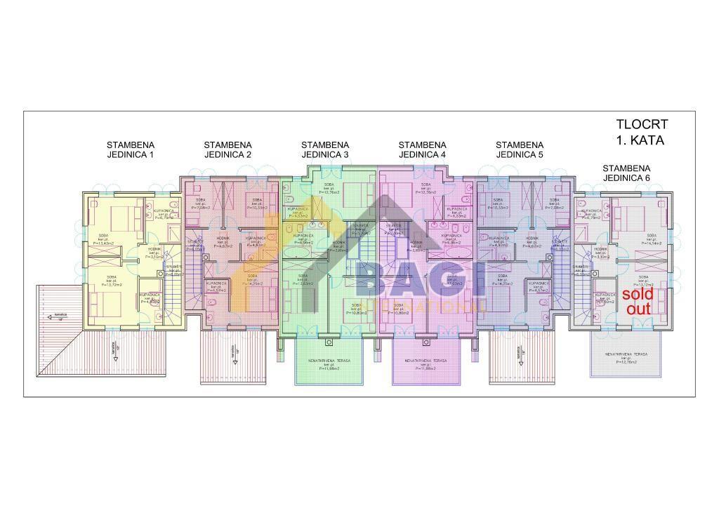 VRSTA HIŠA-NOVO ZGRAJENA-GUGALNI BAZEN-VRT-OKOLICA BARBANA