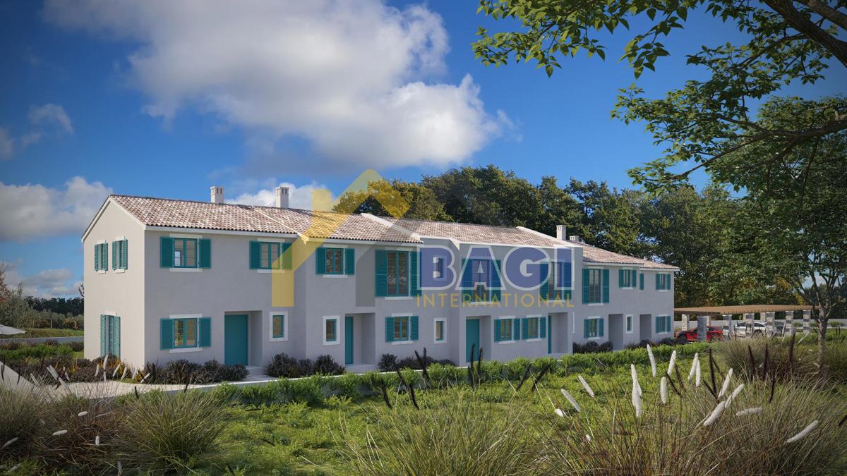 VRSTA HIŠA-NOVO ZGRAJENA-GUGALNI BAZEN-VRT-OKOLICA BARBANA