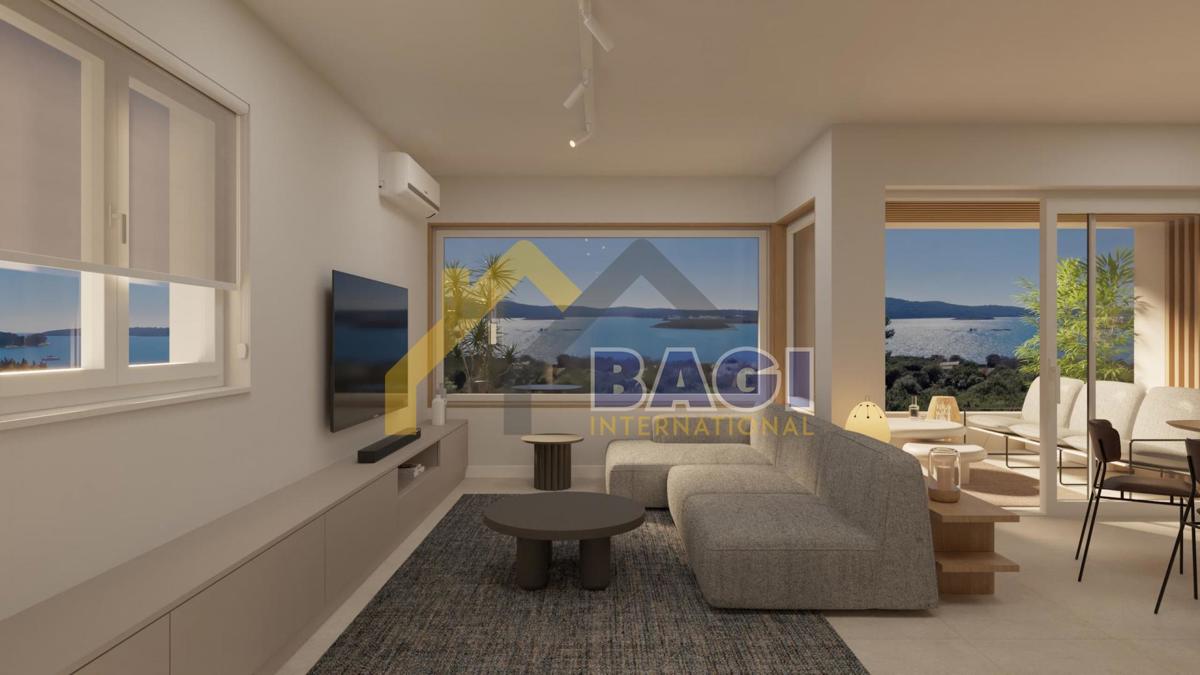 Prva vrsta ob morju! Stanovanje 88 m² v novogradnji, Medulin