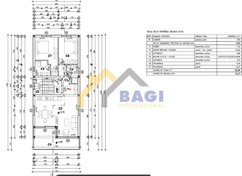 Prva vrsta ob morju! Stanovanje 88 m² v novogradnji, Medulin