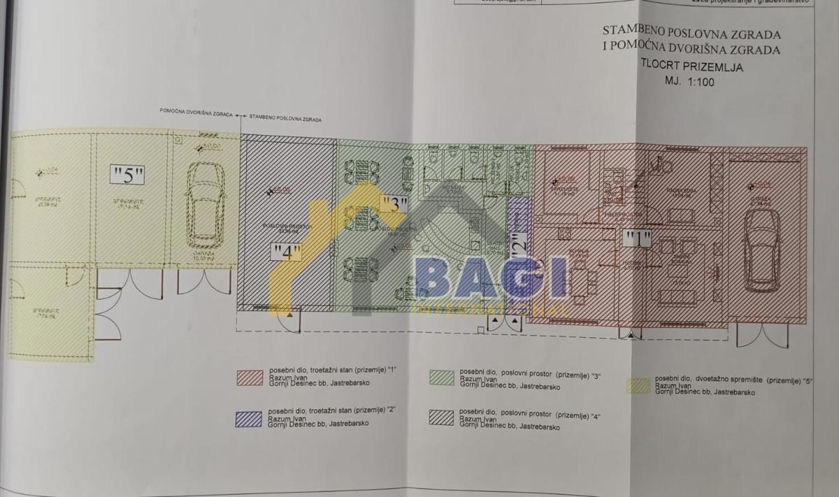 Gradbena zemljišča Donji Desinec, Jastrebarsko - Okolica, 3.773m2