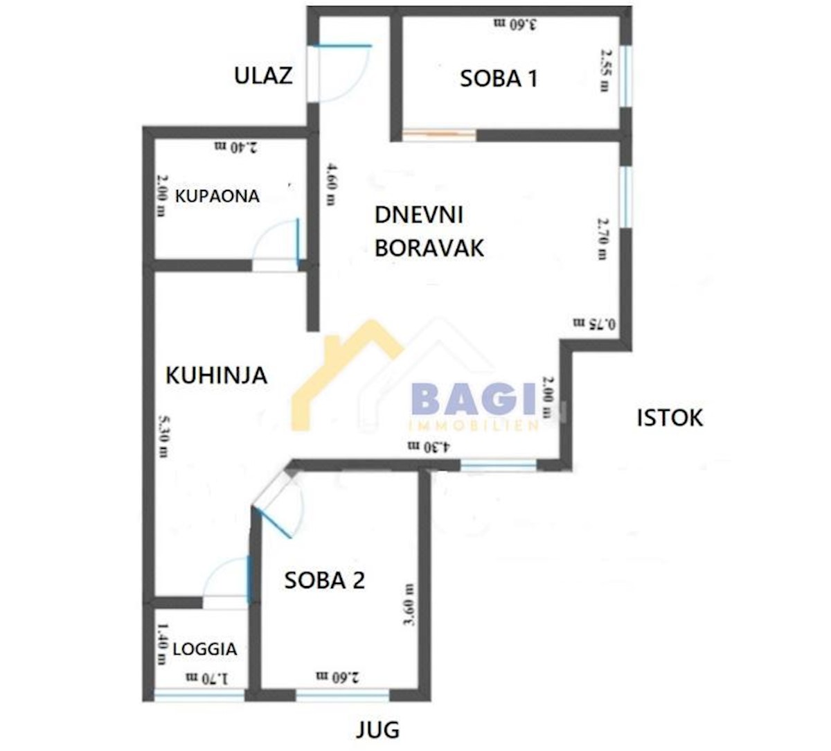 Apartmaj Hrelić, Novi Zagreb - Istok, 63m2