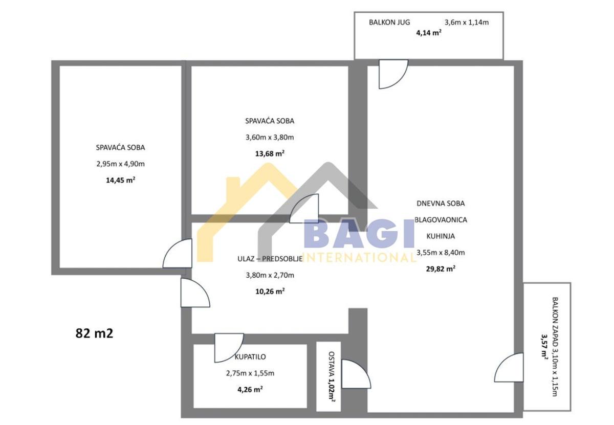 ISTRA - PULA Stanovanje v Šijanu 82m2