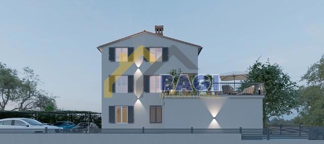 ISTRA - ROVINJ Hiša s tremi stanovanji, investicijska priložnost!