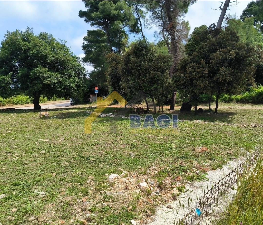 GRADBENIŠKO ZEMLJIŠČE NA VRHUNSKI LOKACIJI Z GRADBENIM DOVOLJENJEM Z RAZGLEDOM 50 M OD MORJA