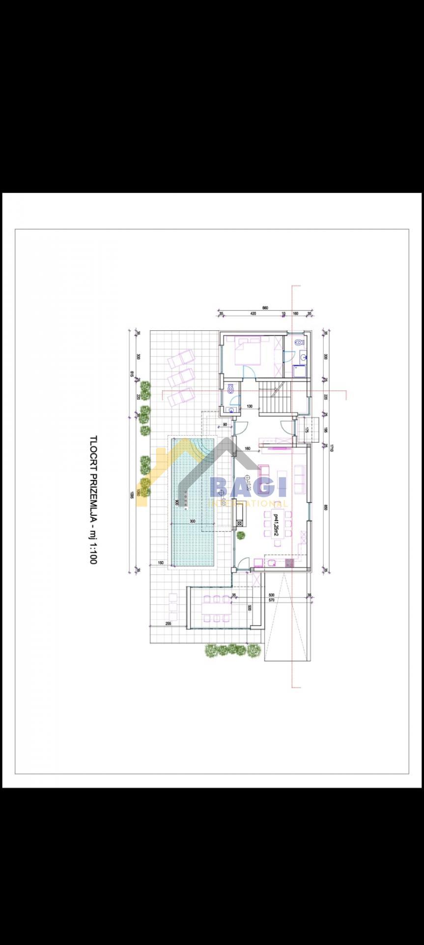 GRADBENIŠKO ZEMLJIŠČE NA VRHUNSKI LOKACIJI Z GRADBENIM DOVOLJENJEM Z RAZGLEDOM 50 M OD MORJA