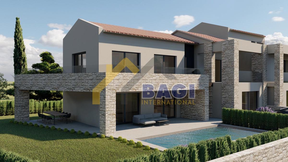 Zazidljivo zemljišče z zgrajenim nadtemeljem – Vižinada