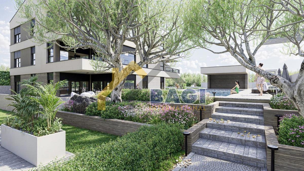 Novogradnja Fažana-Stanovanje D2-134,53m2-Vrt-124m2-Dve parkirni mesti