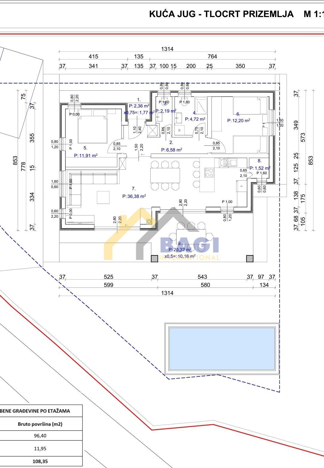 ISTRA - GRADBENIŠKO ZEMLJIŠČE 555m2 - NAKUPI IN GRADI