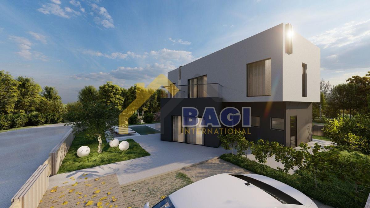 Fažana - Gradbeno zemljišče z dovoljenjem za hišo z bazenom