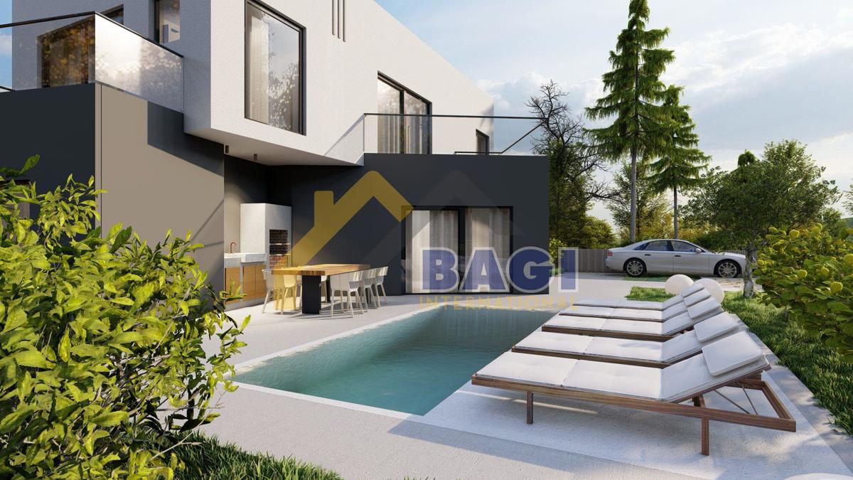 Fažana - Gradbeno zemljišče z dovoljenjem za hišo z bazenom