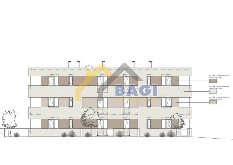 PULA ŠIKIĆI DVOSOBNO STANOVANJE B6-57,96m2-PARKIRNO MESTO