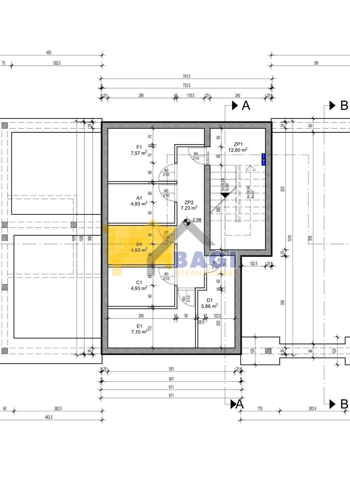 ROVINJ APARTMA 500M OD MORJA - 81,66m2 - vrt 58m2 - PARKIRIŠČE