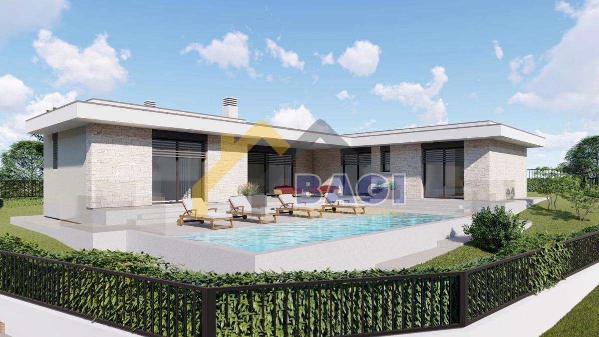 Galižana – Zemljišče z dovoljenjem in projektom vile