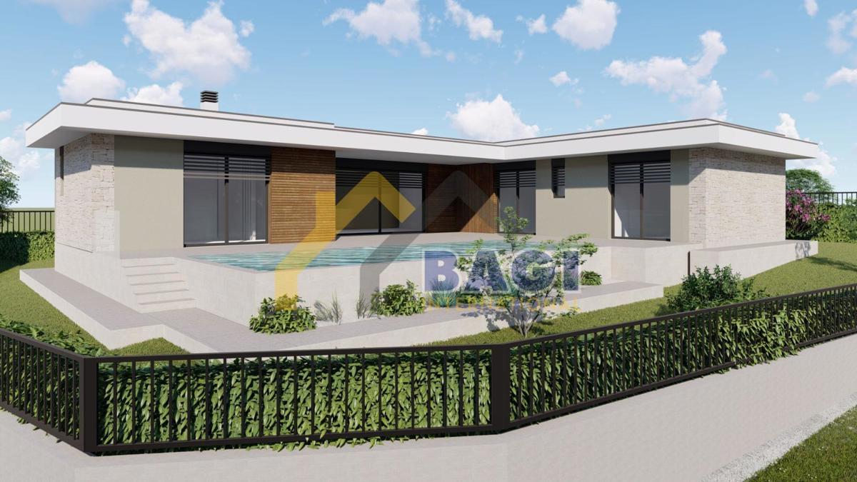 Galižana – Zemljišče z dovoljenjem in projektom vile