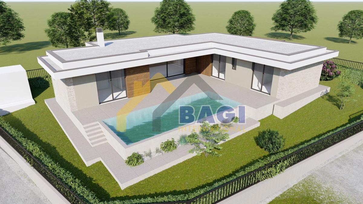 Galižana – Zemljišče z dovoljenjem in projektom vile