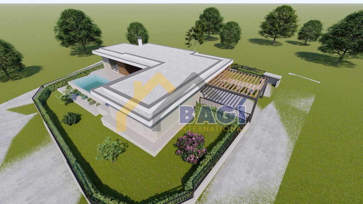 Galižana – Zemljišče z dovoljenjem in projektom vile