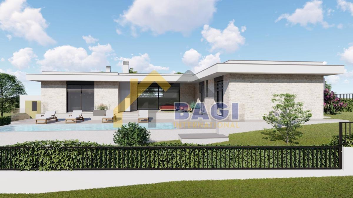 Galižana – Zemljišče z dovoljenjem in projektom vile