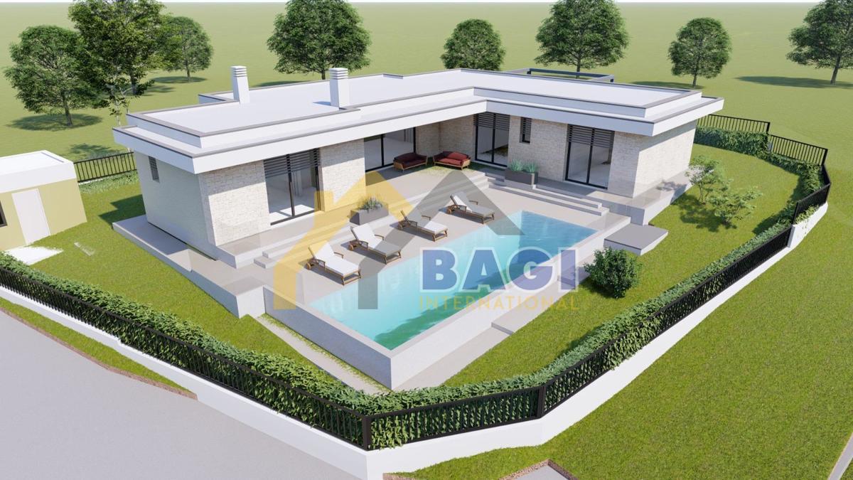 Galižana – Zemljišče z dovoljenjem in projektom vile