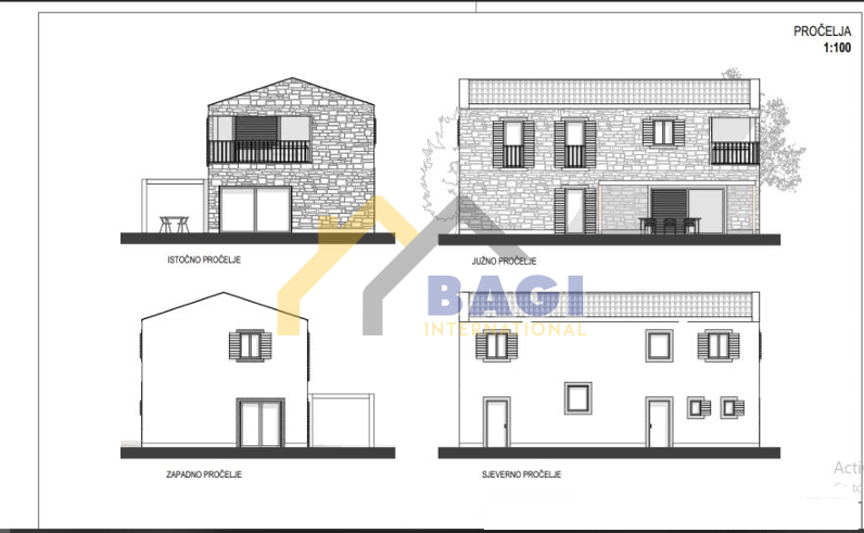 GRADBENO ZEMLJIŠČE V OKOLICI POREČA Z GRADBENIM DOVOLJENJEM