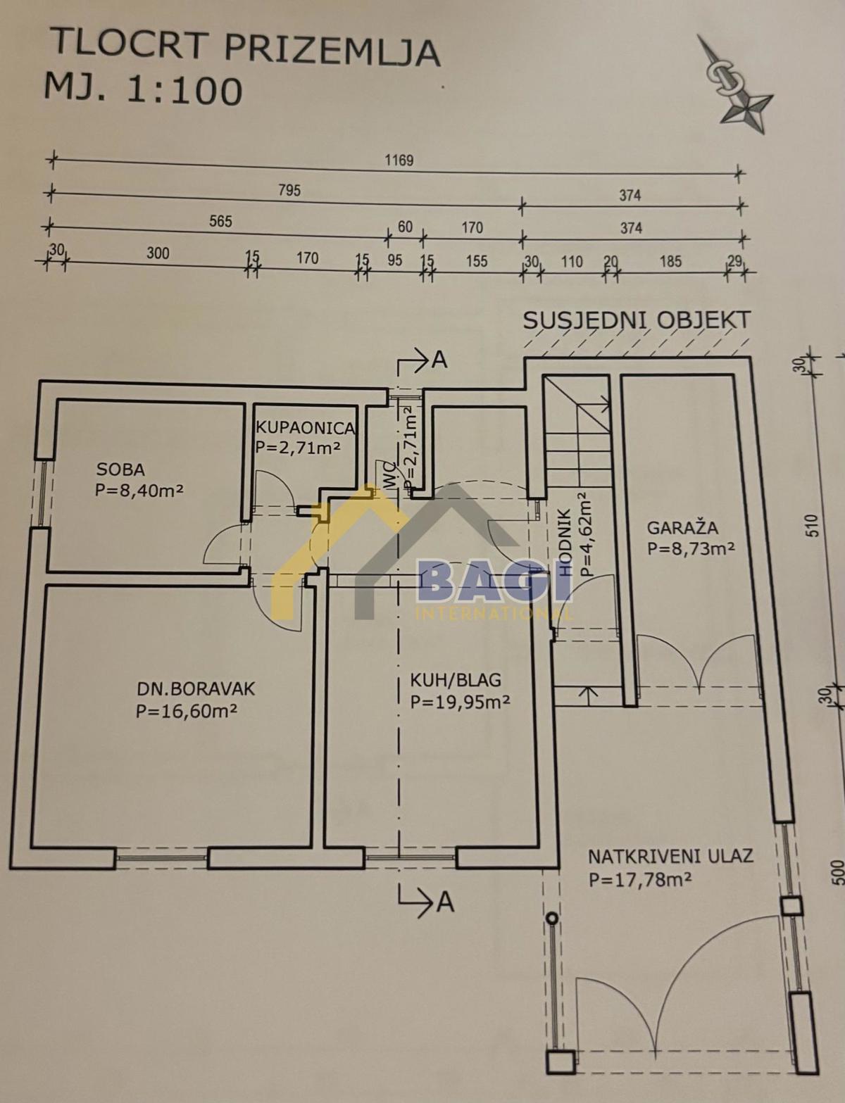 Apartmaj Dubrava, 59,10m2