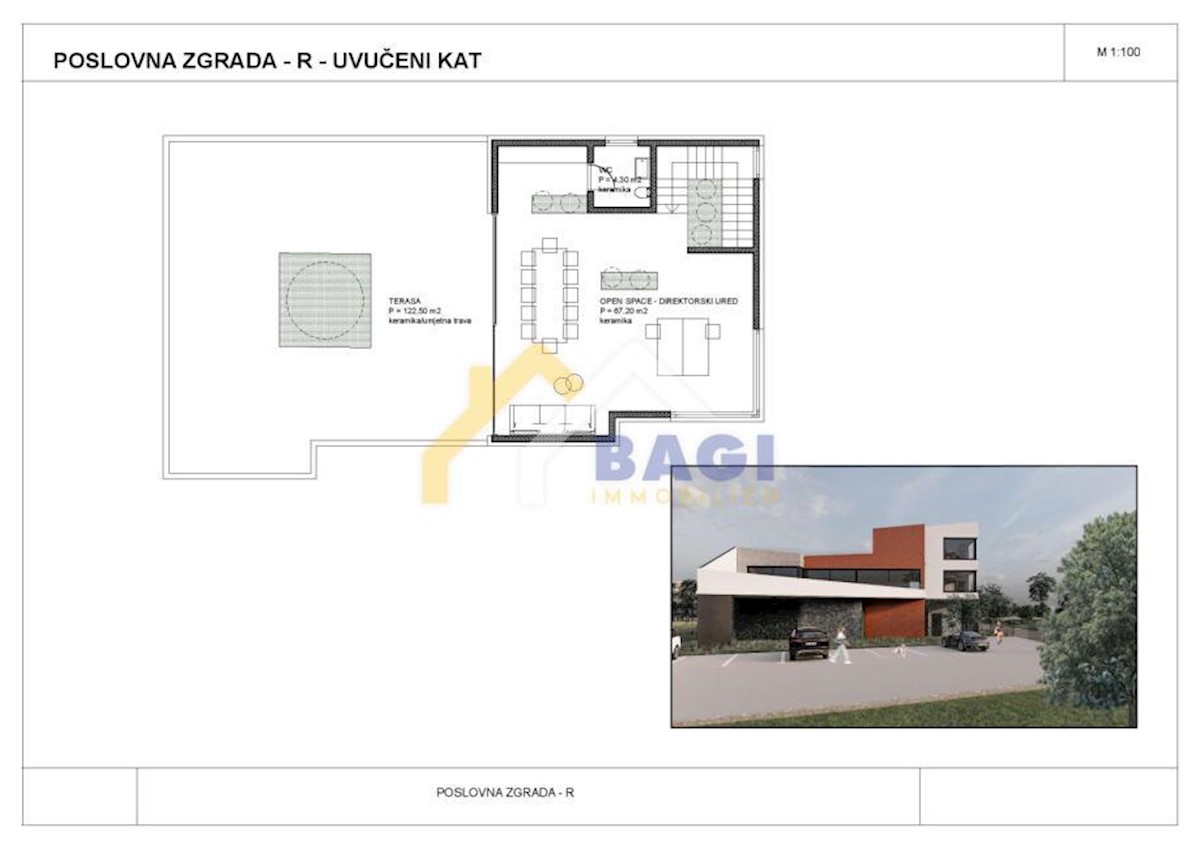 Poslovni prostor Resnik, Peščenica - Žitnjak, 550m2