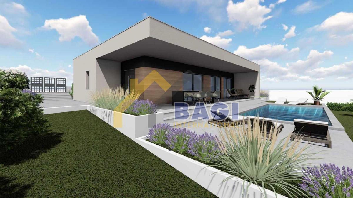 ISTRA - LIŽNJAN Moderna vila z bazenom in garažo