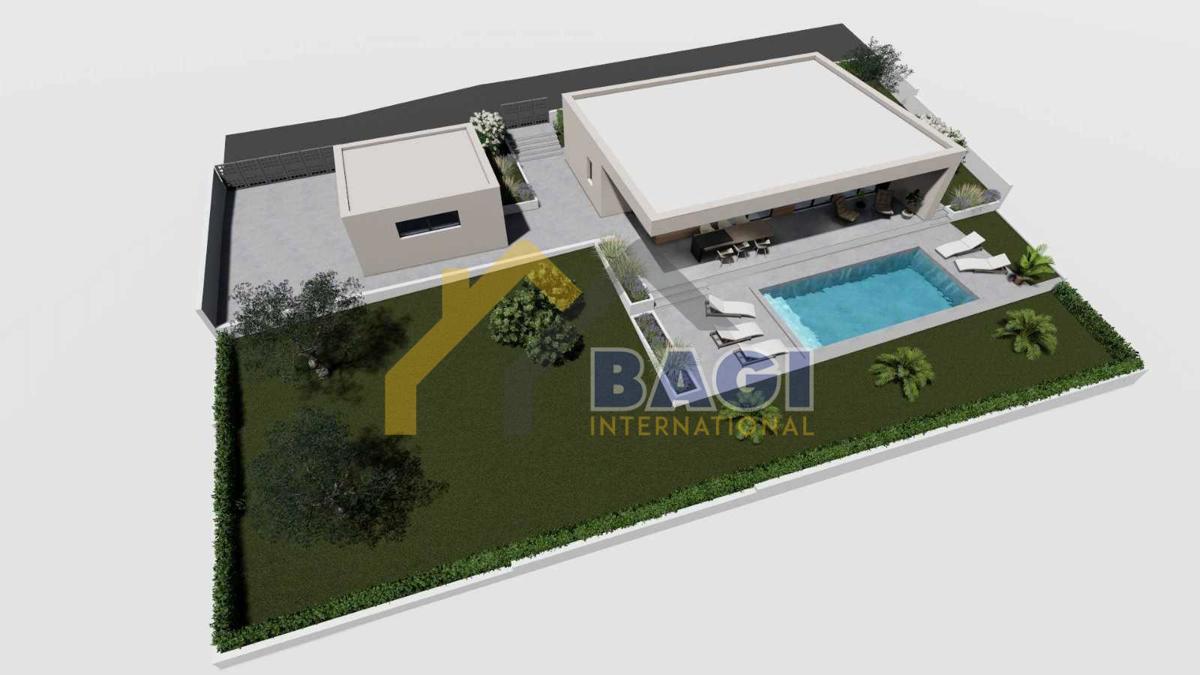 ISTRA - LIŽNJAN Moderna vila z bazenom in garažo
