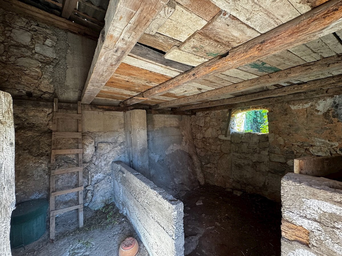 Kamnita hiša - Projekt prenove v Vrisniku, Otok Hvar
