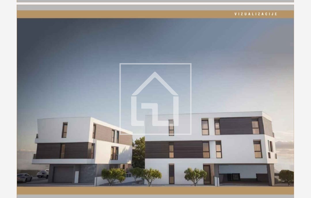 Stanovanje Na odlični lokaciji v Medulinu, nedaleč od starega mestnega jedra, se gradi sodoben, manjši objekt s 3 stanovanji.