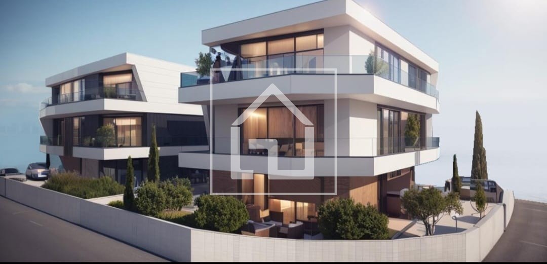 Stanovanje Na odlični lokaciji v Medulinu, nedaleč od starega mestnega jedra, se gradi sodoben, manjši objekt s 3 stanovanji.