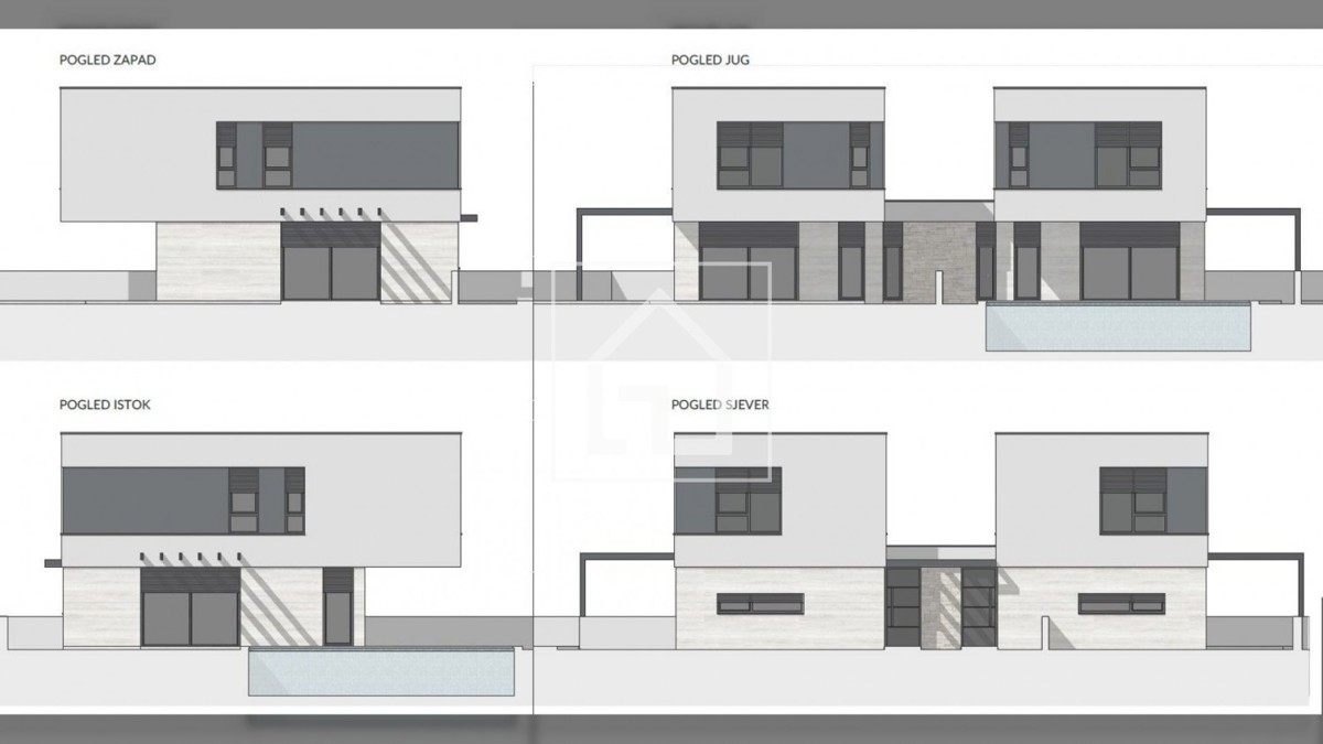 Hiša MEDULIN , HIŠA , PRODAJA , NOV PROJEKT V IZGRADNJI , CENA ZA ROH BAU FAZO
