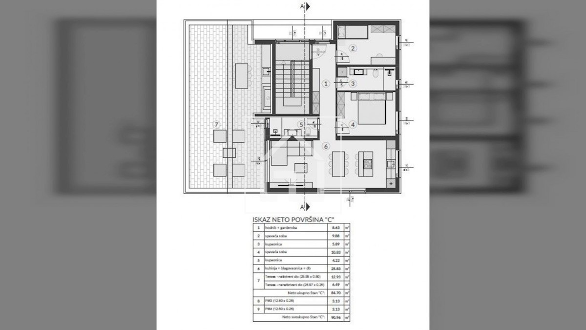 Hiša Medulin, hiša s 3 apartmaji, nov projekt v izgradnji!!