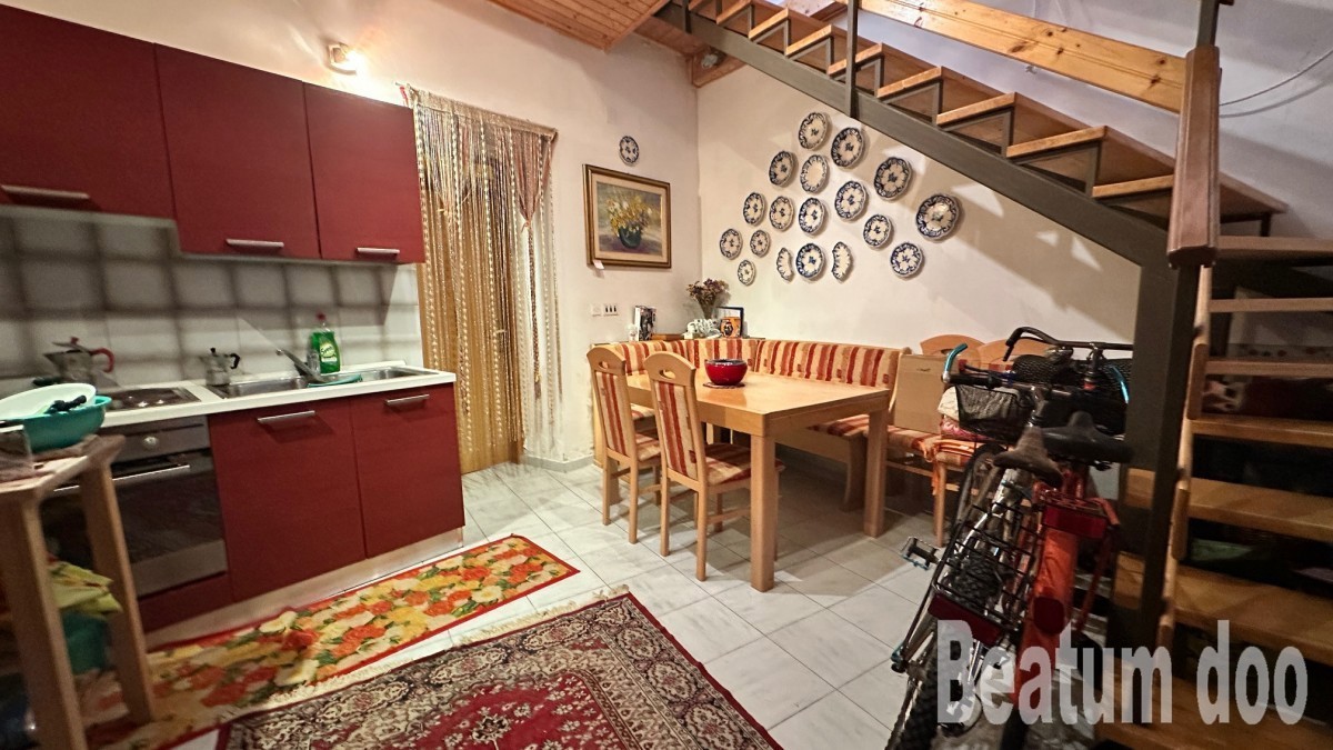 Apartma v centru Novigrada, izjemna lokacija, 50 m od plaže