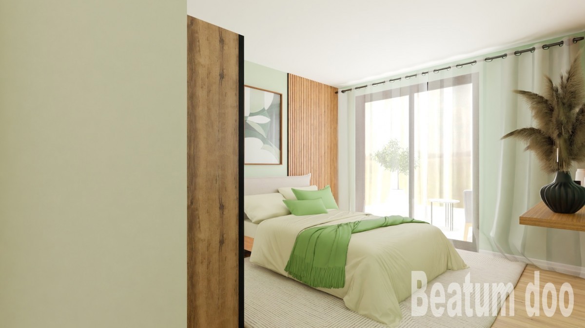 Vabriga, V2 Zgradba, Apartma C3 v tretjem nadstropju, pogled na morje, nova stavba