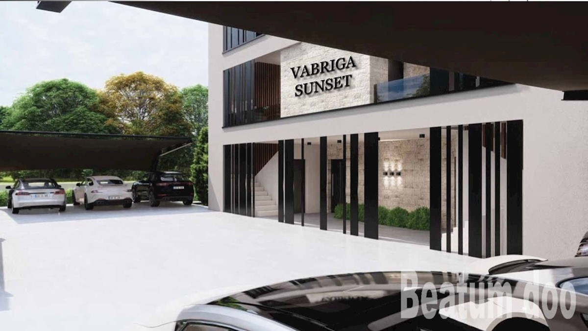 Apartma C v prvem nadstropju, s teraso na strehi, pogled na morje, Vabriga