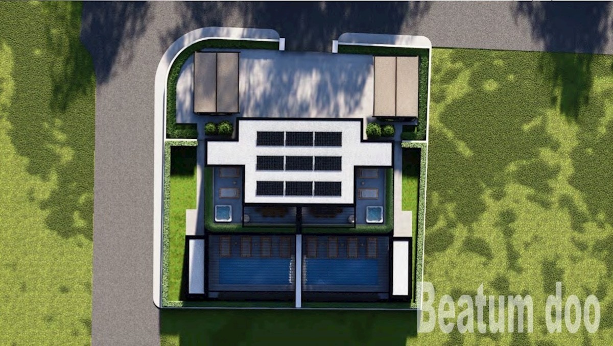 Apartma D v prvem nadstropju, s teraso na strehi, pogled na morje, Vabriga