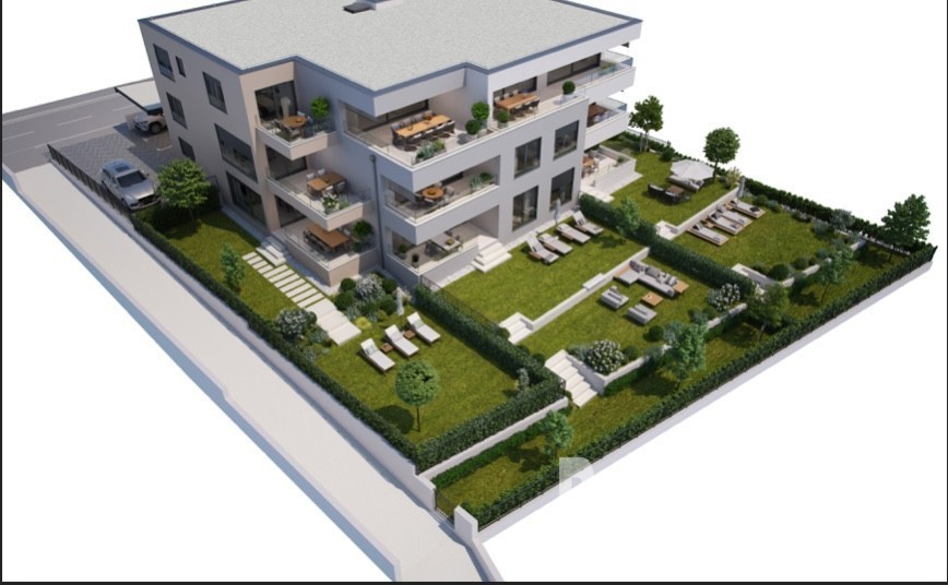 Apartma v prvem nadstropju, s pogledom na morje, Novigrad