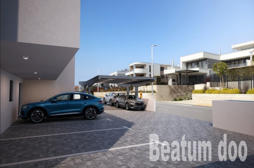 Apartma v prvem nadstropju, s pogledom na morje, Novigrad